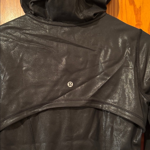 NWT Lululemon Hooded Define Jacket *Shine - Radiate Foil Print Black - Picture 9 of 13